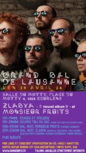 Monsieur Fruits au Grand Bal de Lausanne